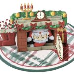 Biglietto origami appendibile camino