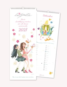 Calendario Le stordite 2027 16,5x45 Akena
